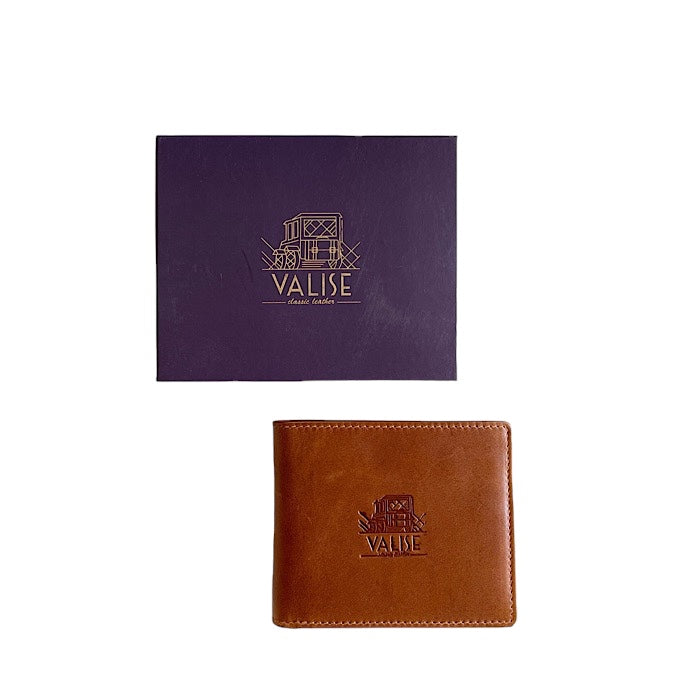 二つ折り財布 ゴールデンタン