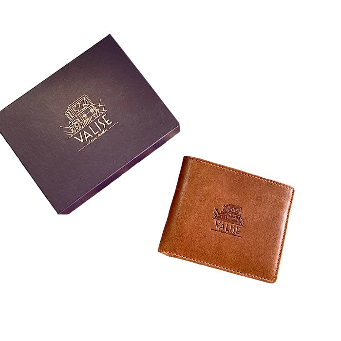 二つ折り財布 ゴールデンタン