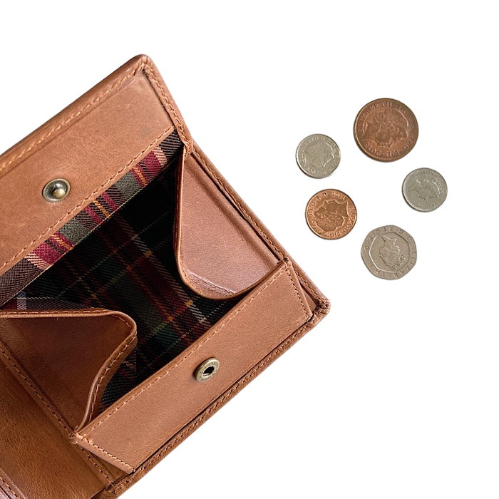 二つ折り財布 ゴールデンタン