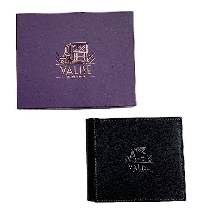 二つ折り財布II イートンブラック