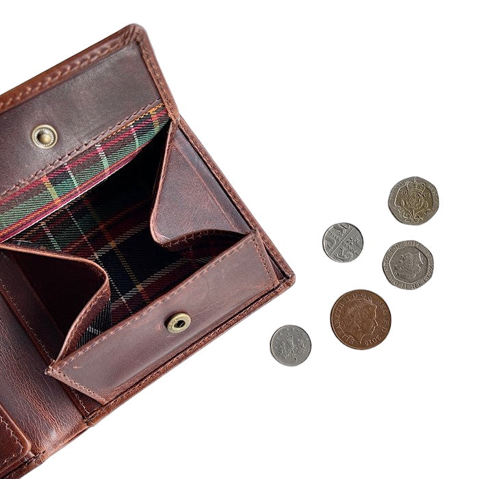 二つ折り財布II ロイヤルブラウン