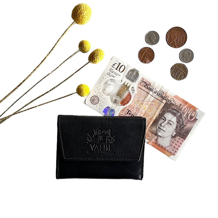 三つ折り財布 イートンブラック