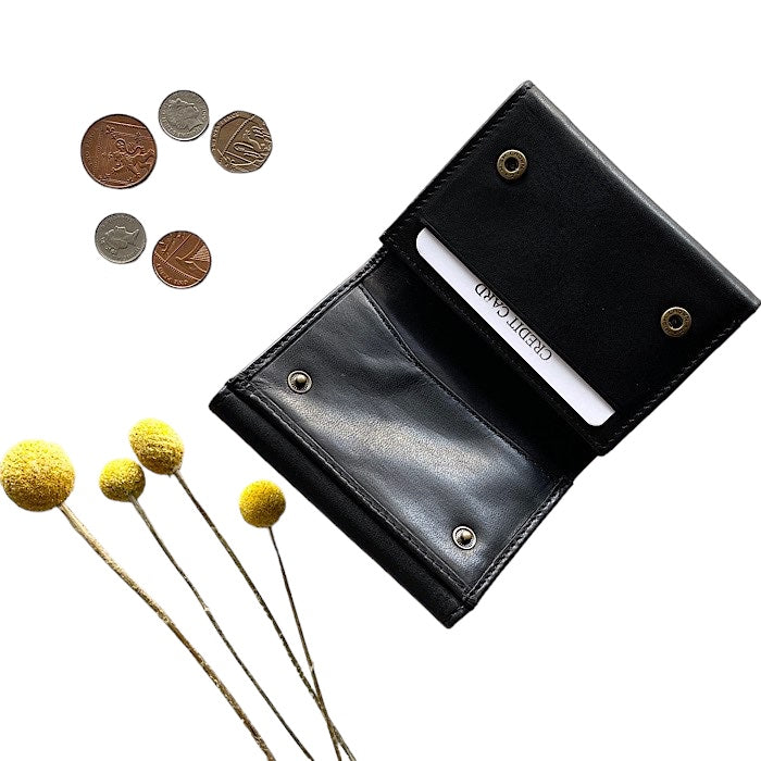 三つ折り財布 イートンブラック