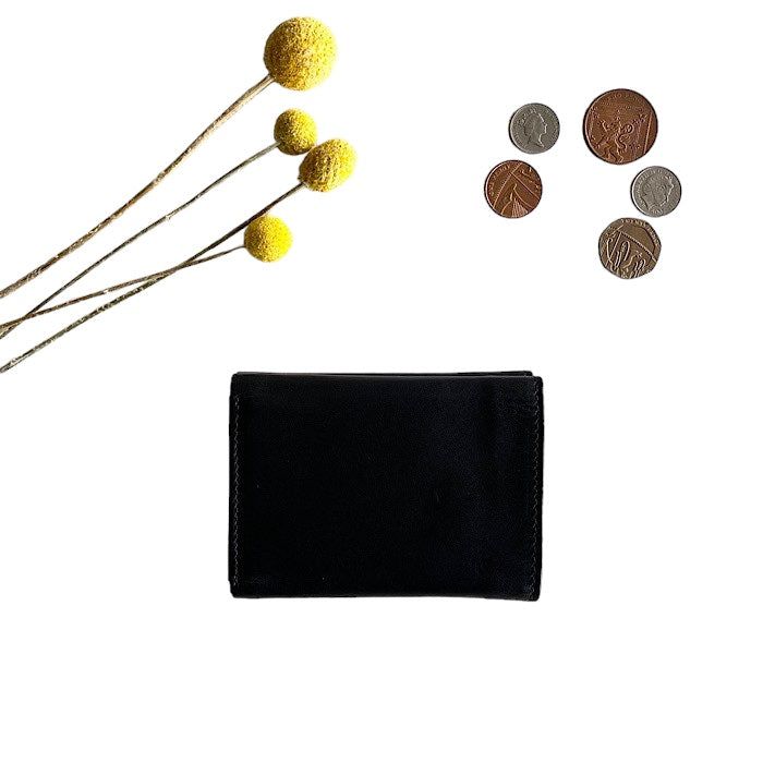 三つ折り財布 イートンブラック