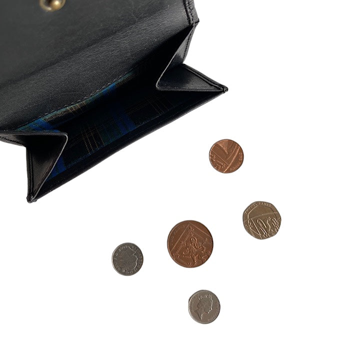 三つ折り財布 イートンブラック