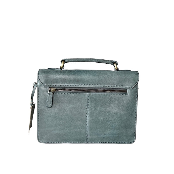 Mini サッチェル ケンブリッジブルー