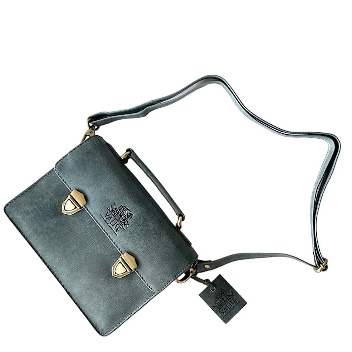 Mini サッチェル ケンブリッジブルー