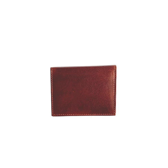 Bifold wallet Cognac/Navy