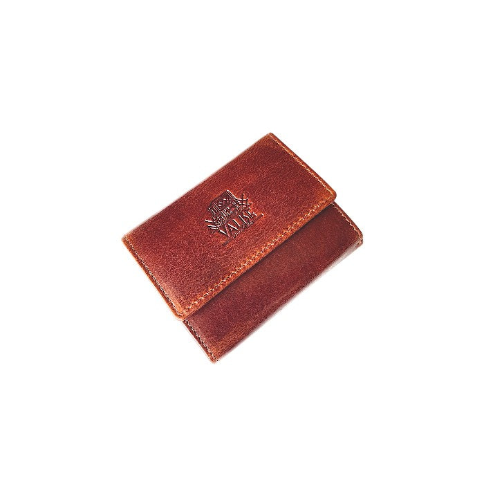Bifold wallet Cognac/Navy