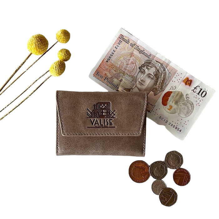 三つ折り財布 スモーキーグレイ