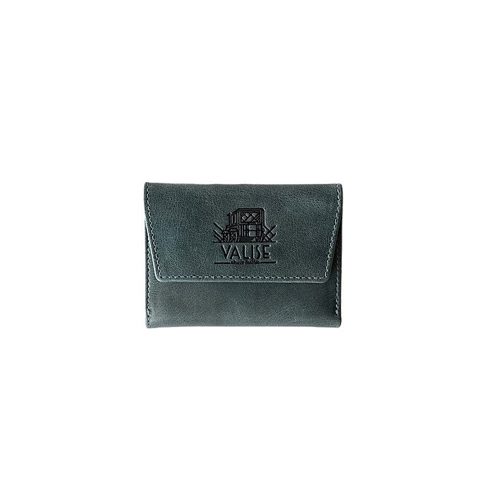 三つ折り財布 ケンブリッジブルー