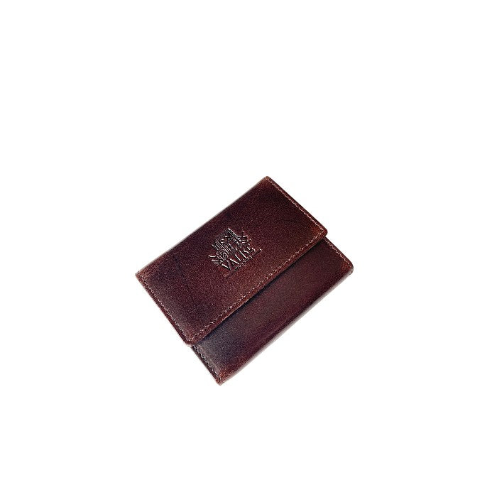 Bifold wallet Cognac/Navy