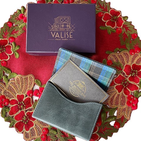 Valise名刺入れ ケンブリッジブルー