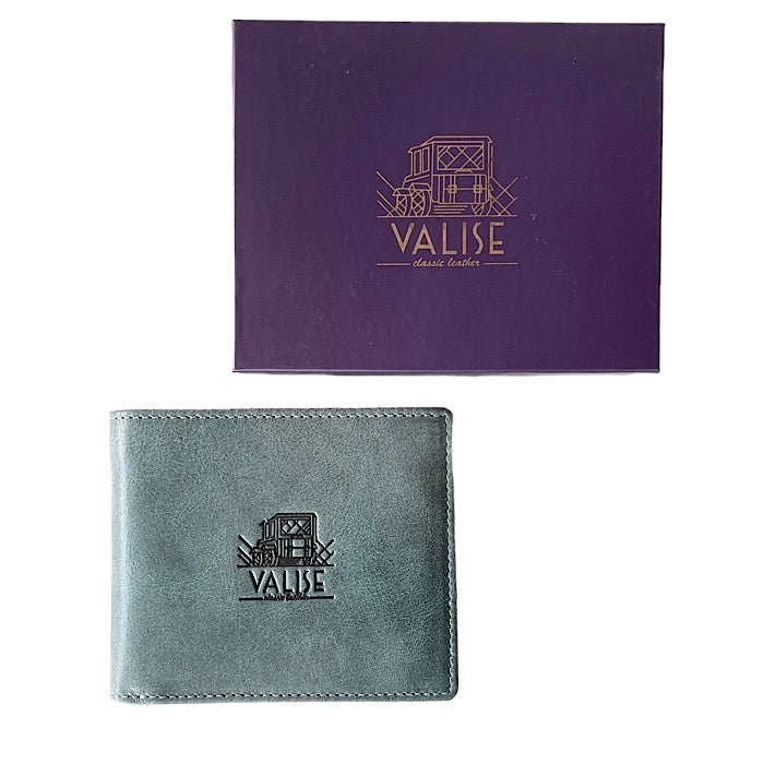 二つ折り財布 ケンブリッジブルー