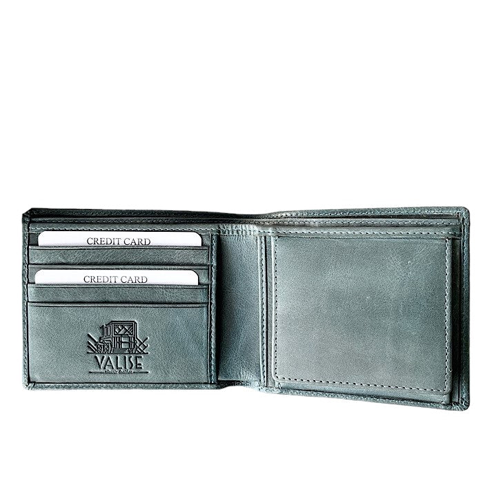 二つ折り財布II ケンブリッジブルー