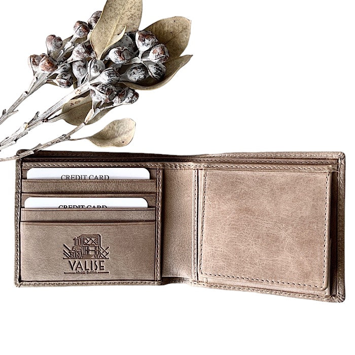 二つ折り財布 スモーキーグレイ