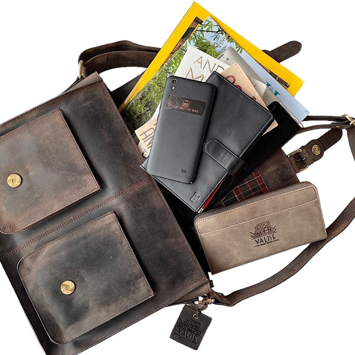 Large サッチェル ハンターストーン