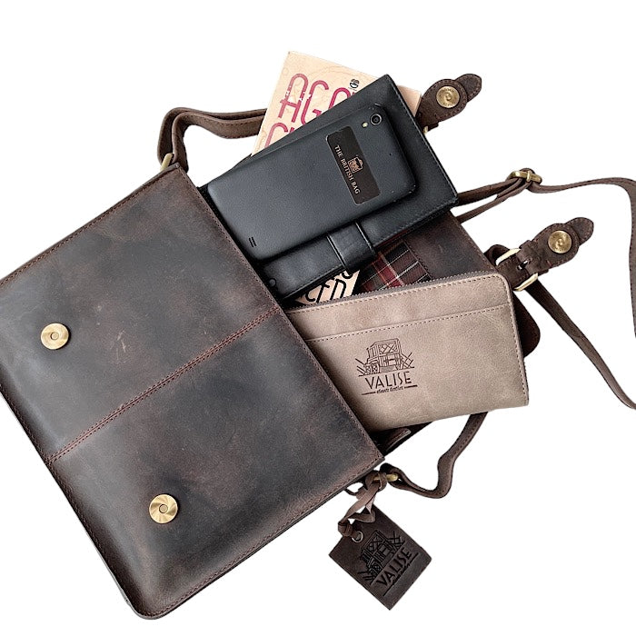 Small Hunter Stone Satchel