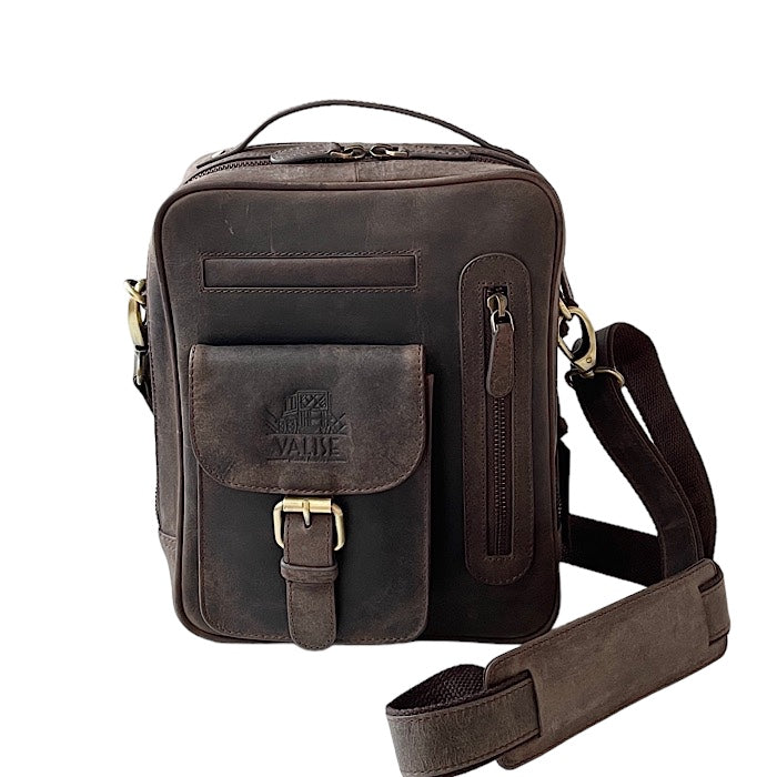 TALL ボックスサッチェル ハンターストーン