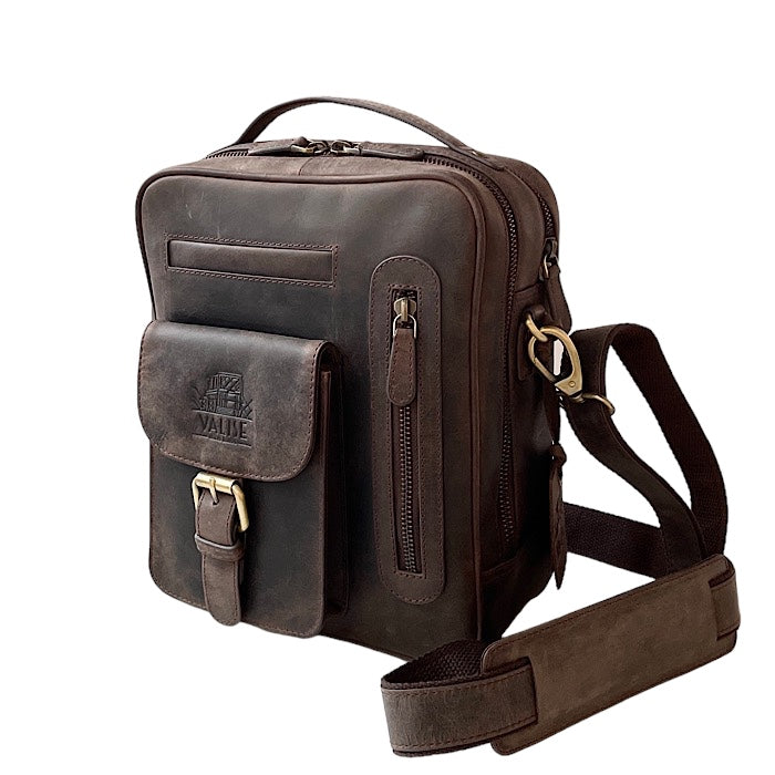 TALL ボックスサッチェル ハンターストーン