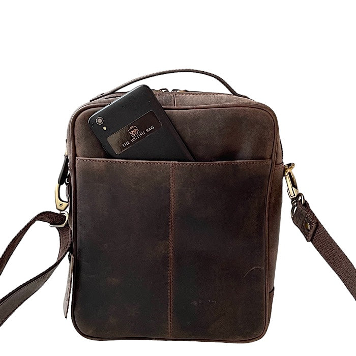 TALL ボックスサッチェル ハンターストーン