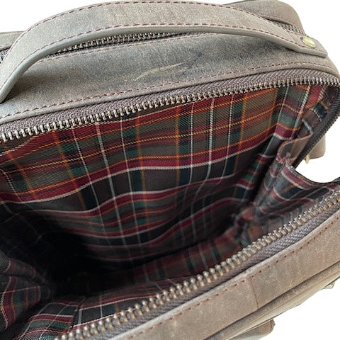 TALL ボックスサッチェル ハンターストーン