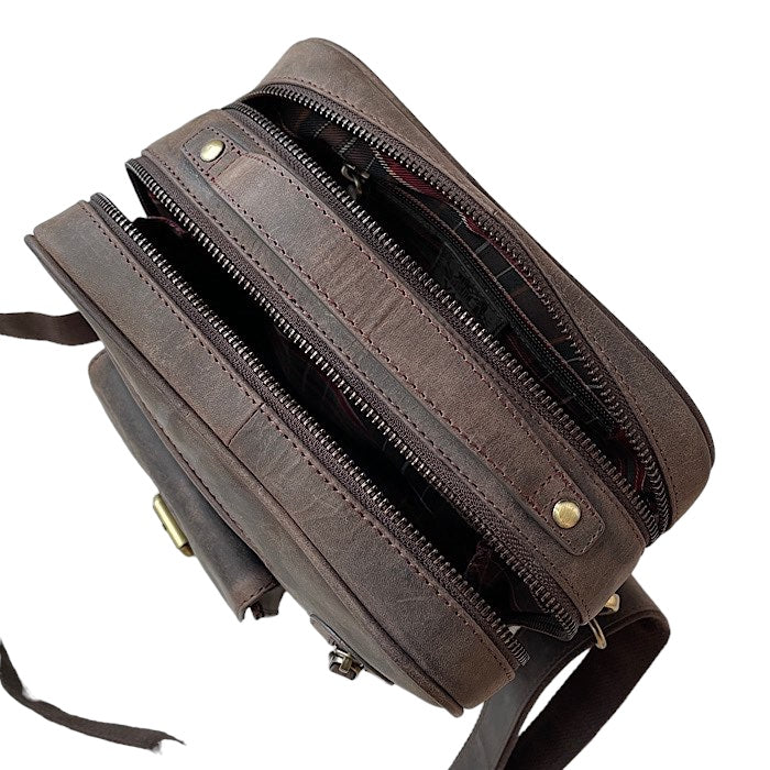 TALL ボックスサッチェル ハンターストーン