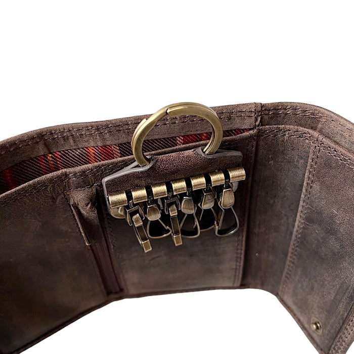 財布付きキーケースII ハンターストーン