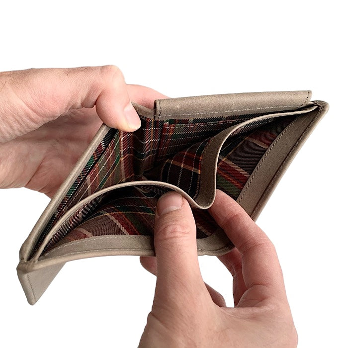 二つ折り財布II スモーキーグレイ