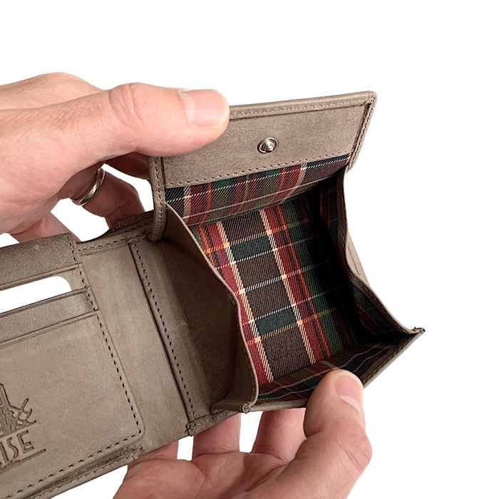 二つ折り財布II スモーキーグレイ