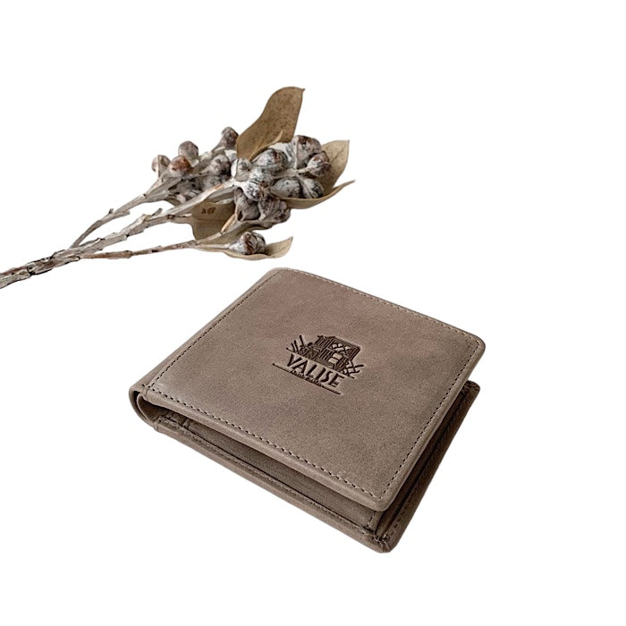 二つ折り財布II スモーキーグレイ