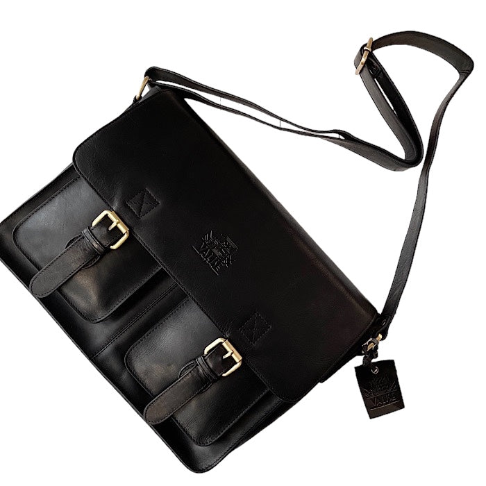 Large サッチェル イートンブラック