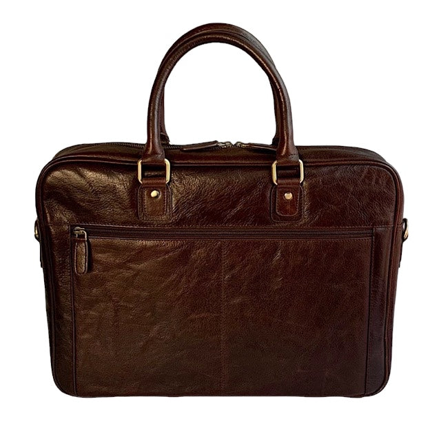 ビジネスバッグ マホガニーブラウン