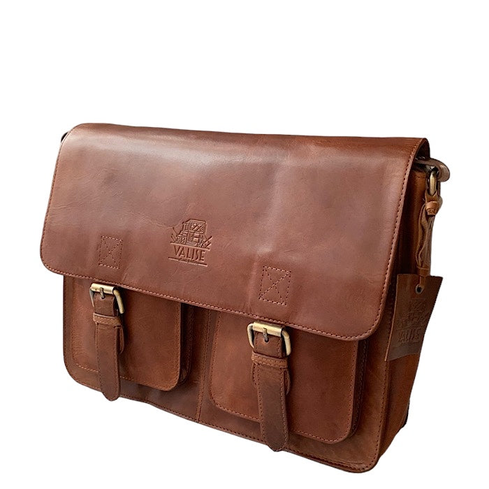 Valise サッチェルバッグ ゴールデンタンL