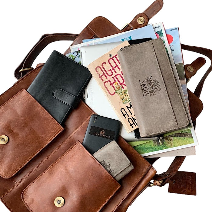 Valise サッチェルバッグ ゴールデンタンL