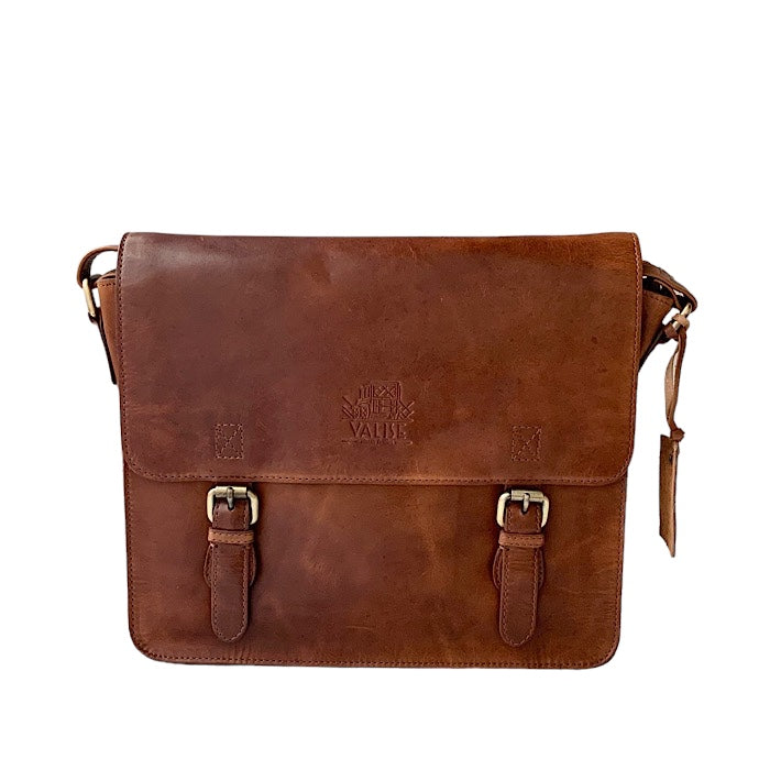 Medium サッチェル ゴールデンタン