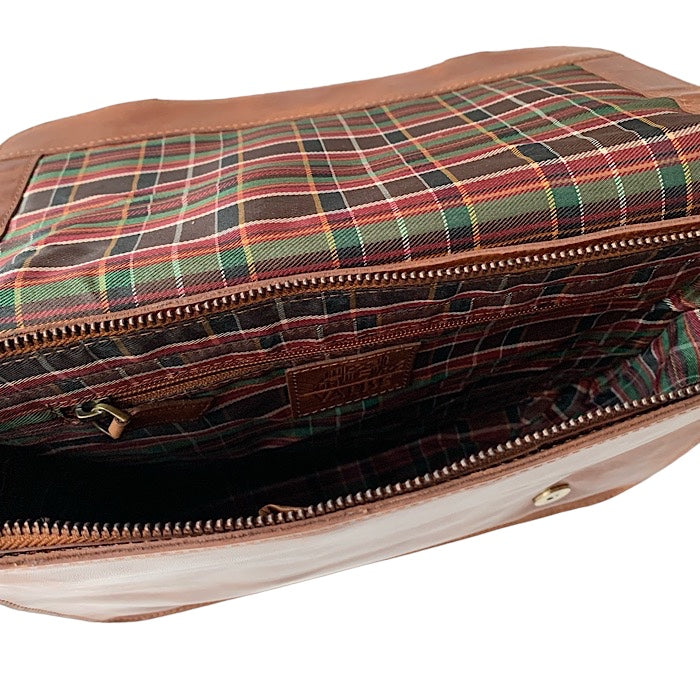 Medium サッチェル ゴールデンタン