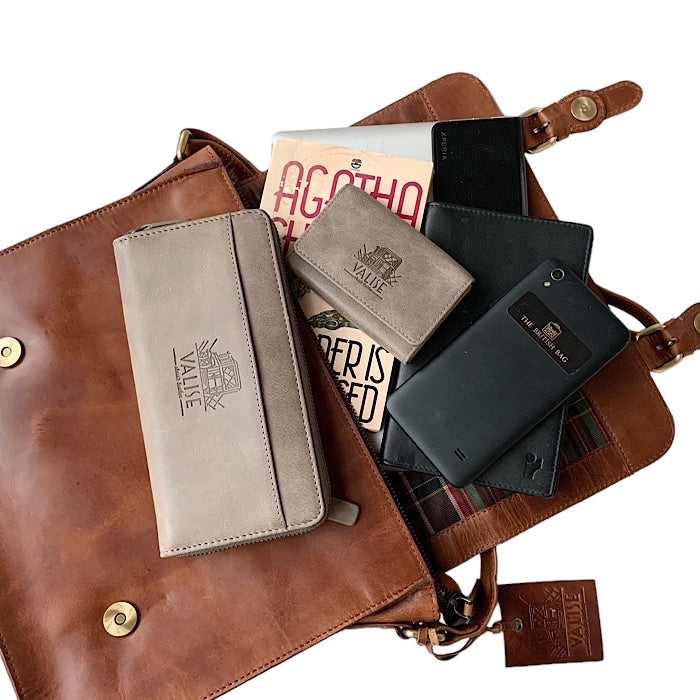 Medium サッチェル ゴールデンタン