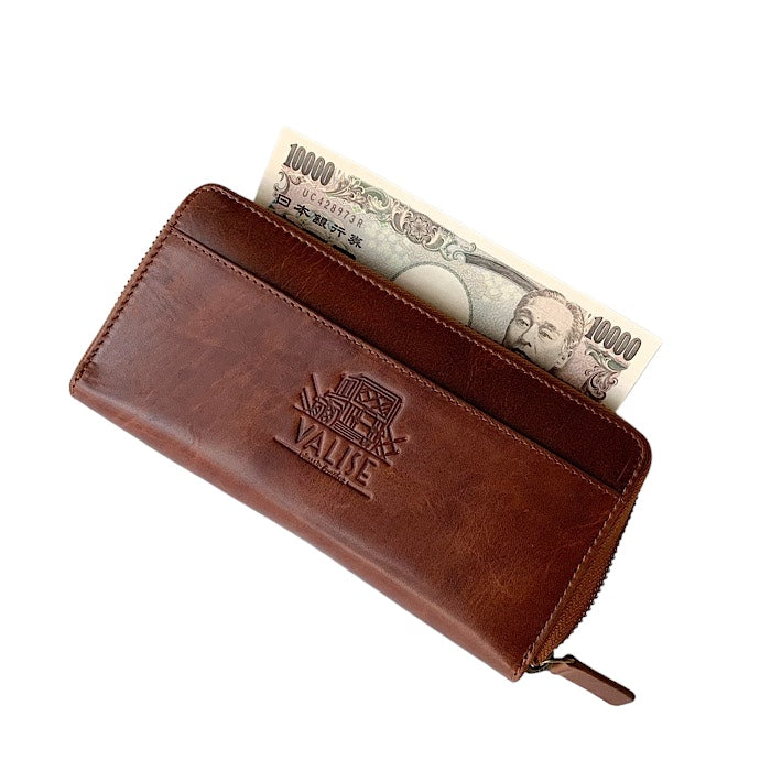 長財布 ゴールデンタン