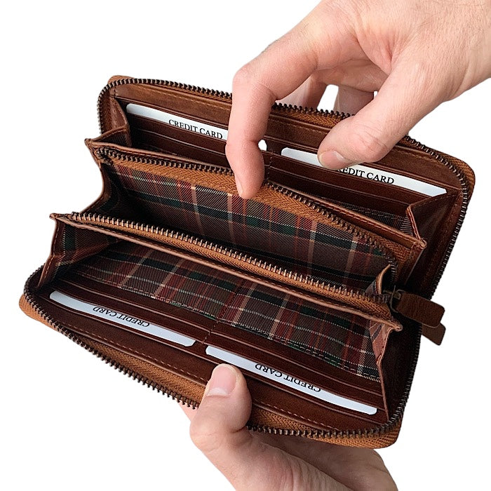 長財布 ゴールデンタン