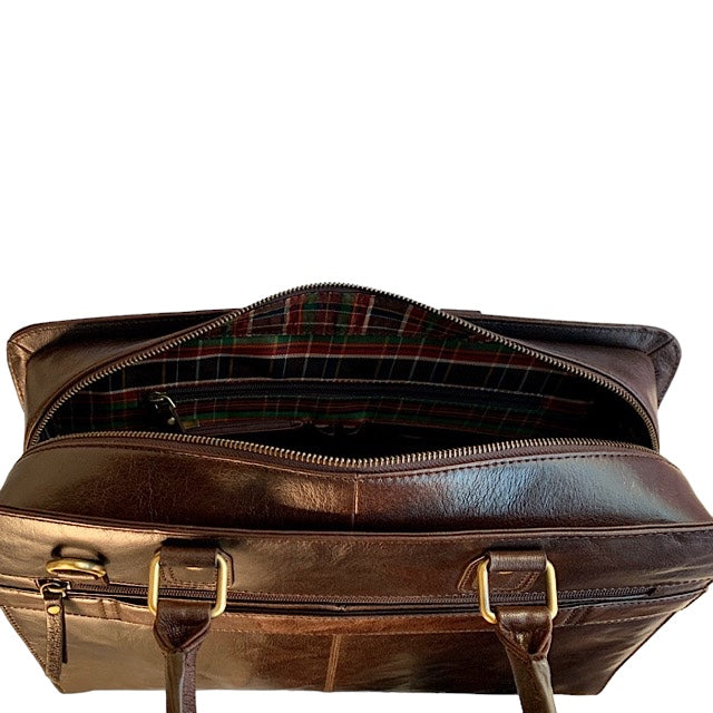 Large Business Mahogany Brown