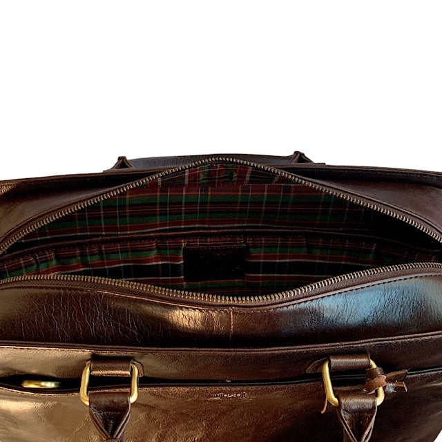 Large Business Mahogany Brown