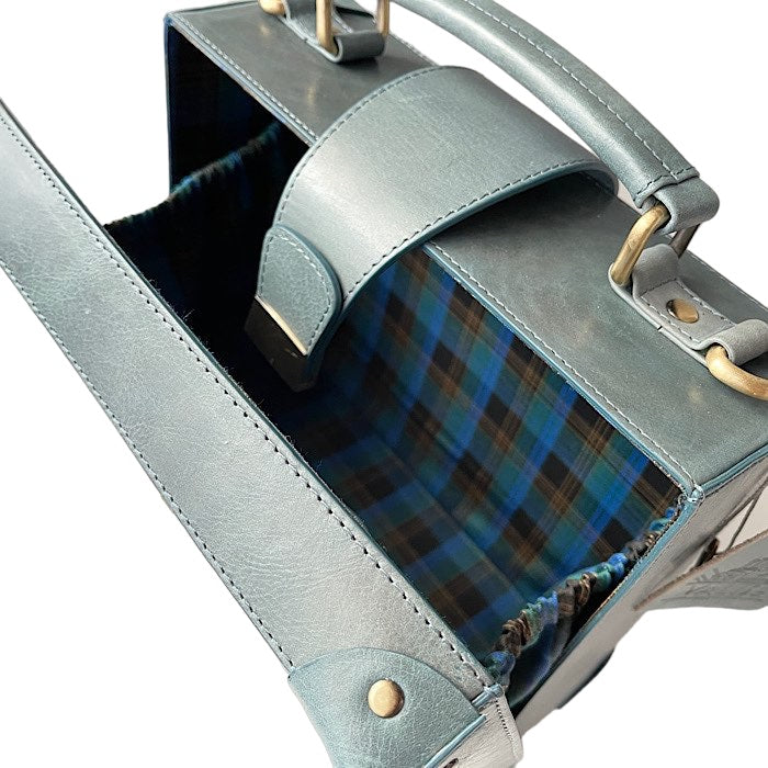 Mini ブリーフケース ケンブリッジブルー