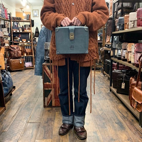 Mini ブリーフケース ケンブリッジブルー