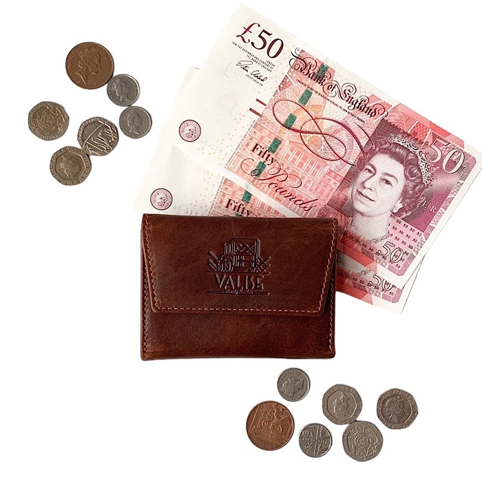 三つ折り財布 ゴールデンタン