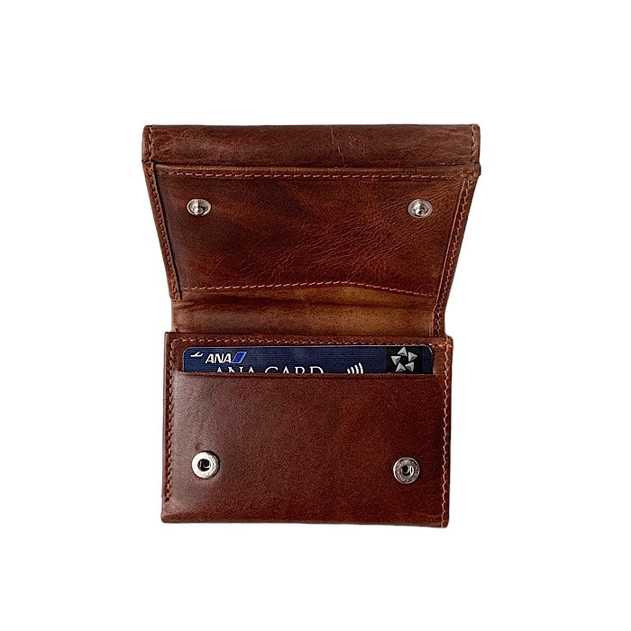 三つ折り財布 ゴールデンタン