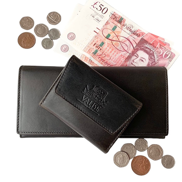 三つ折り財布 レーシンググリーン