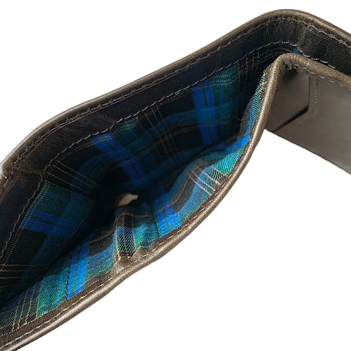 三つ折り財布 レーシンググリーン