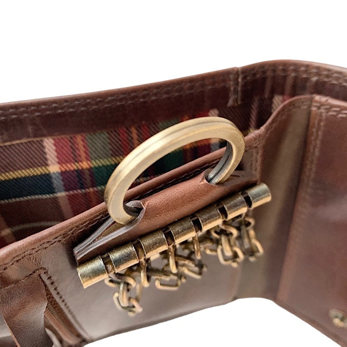 財布付きキーケースII ロイヤルブラウン