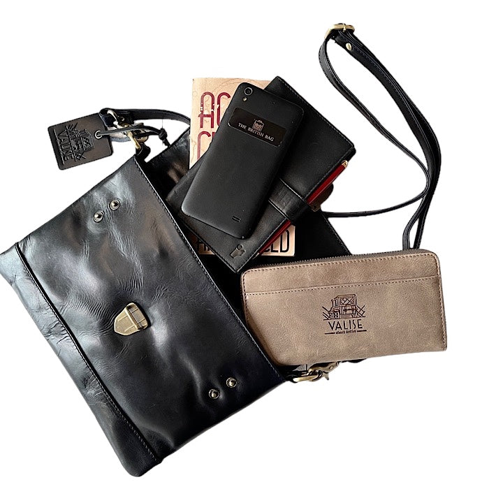 クラッチ サファイヤブルーvintage